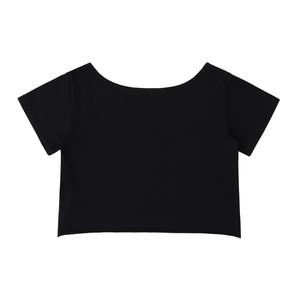 crop top,off-shoulder