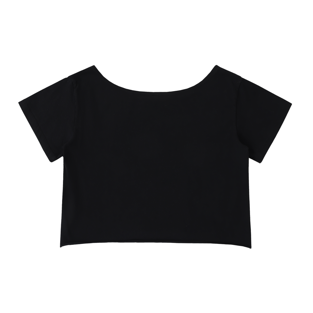 crop top,off-shoulder