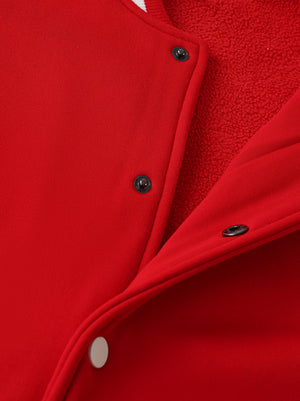 varsity jacket,fleece varsity jacket,two toned varsity jacket