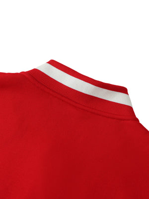 varsity jacket,fleece varsity jacket,two toned varsity jacket